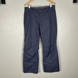 The North Face Snow Pants Womens Large Navy HyVent Insulated Outdoor Snowboard L